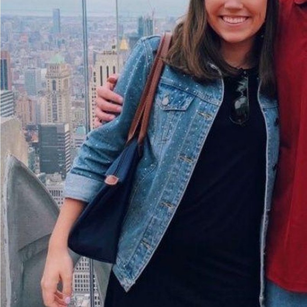 Superdown Studded Jean Jacket - image 4